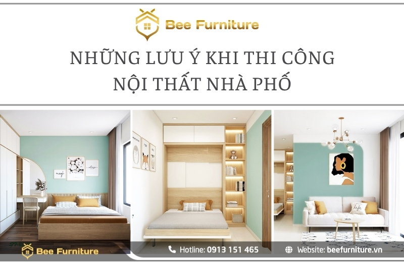Báo giá thi công nhà phố 3 phòng ngủ