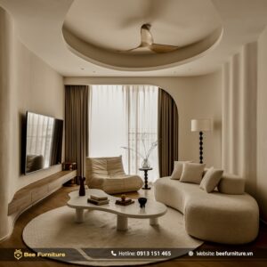 Thiết kế và thi công nhà chung cư 60m2 đẹp