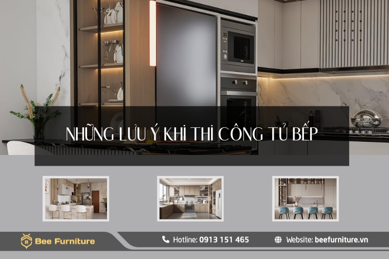 Báo giá thi công nội thất nhà bếp thông minh