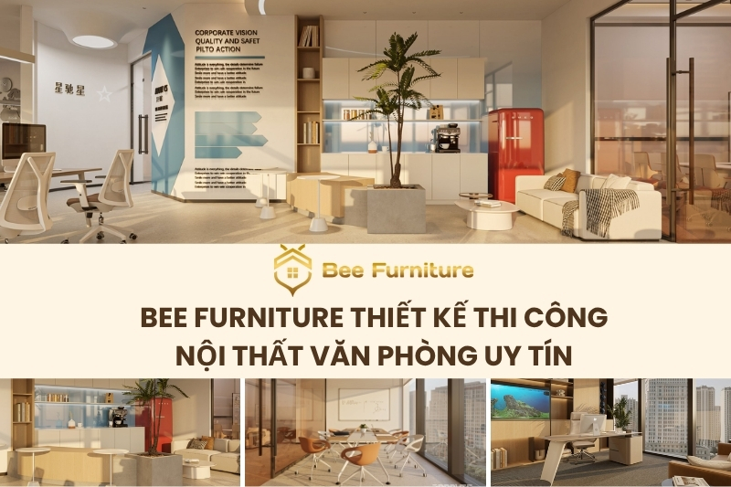Thiết kế thi công nội thất văn phòng