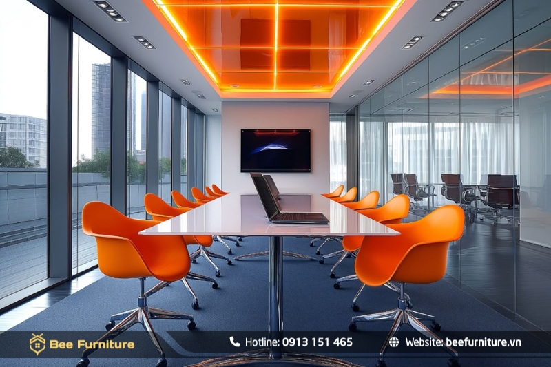 Thiết kế thi công nội thất văn phòng theo phong cách mở