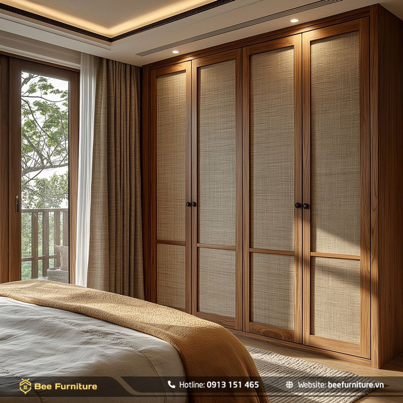 tủ quần áo gỗ công nghiệp