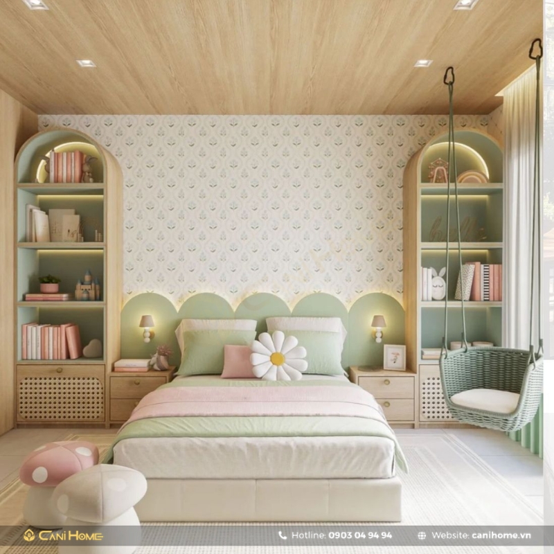 giường ngủ kết hợp tủ quần áo